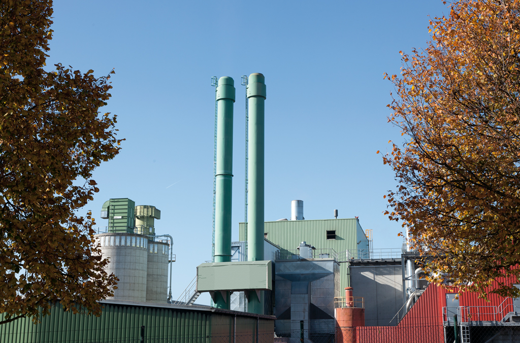 Biomasseheizkraftwerk der SchwörerHaus KG