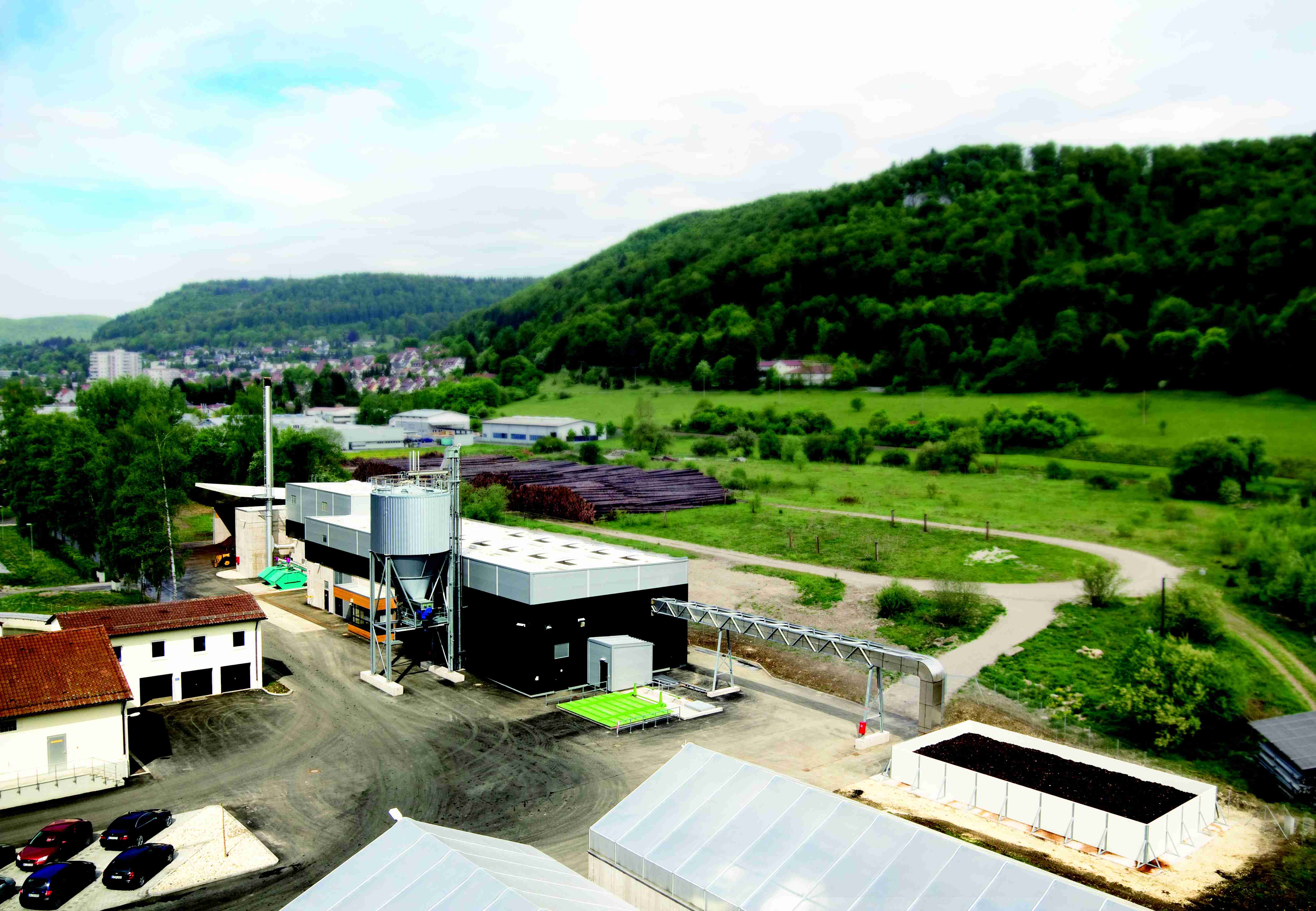 Betriebsgelände der Anlage in Albstadt-Ebingen
