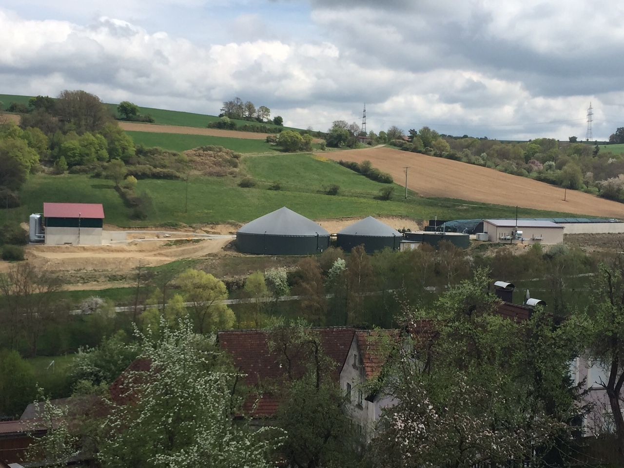 Heizungs- und Biogasanlage im Bioenergiedorf Niederstetten-Rüsselhausen