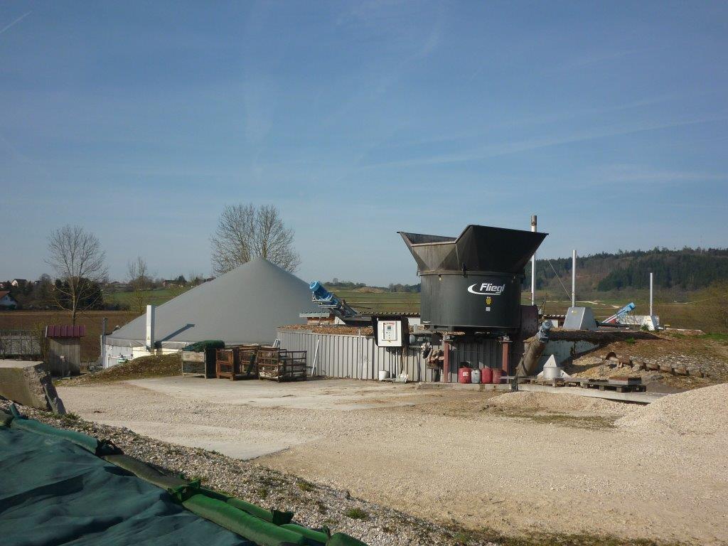 Biogasanlage im Bioenergiedorf Engstingen