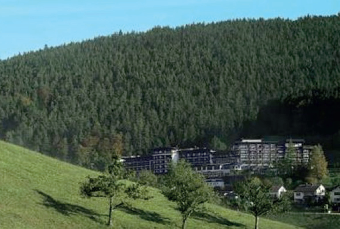Außenansicht des Hotels Traube Tonbach in Baiersbronn