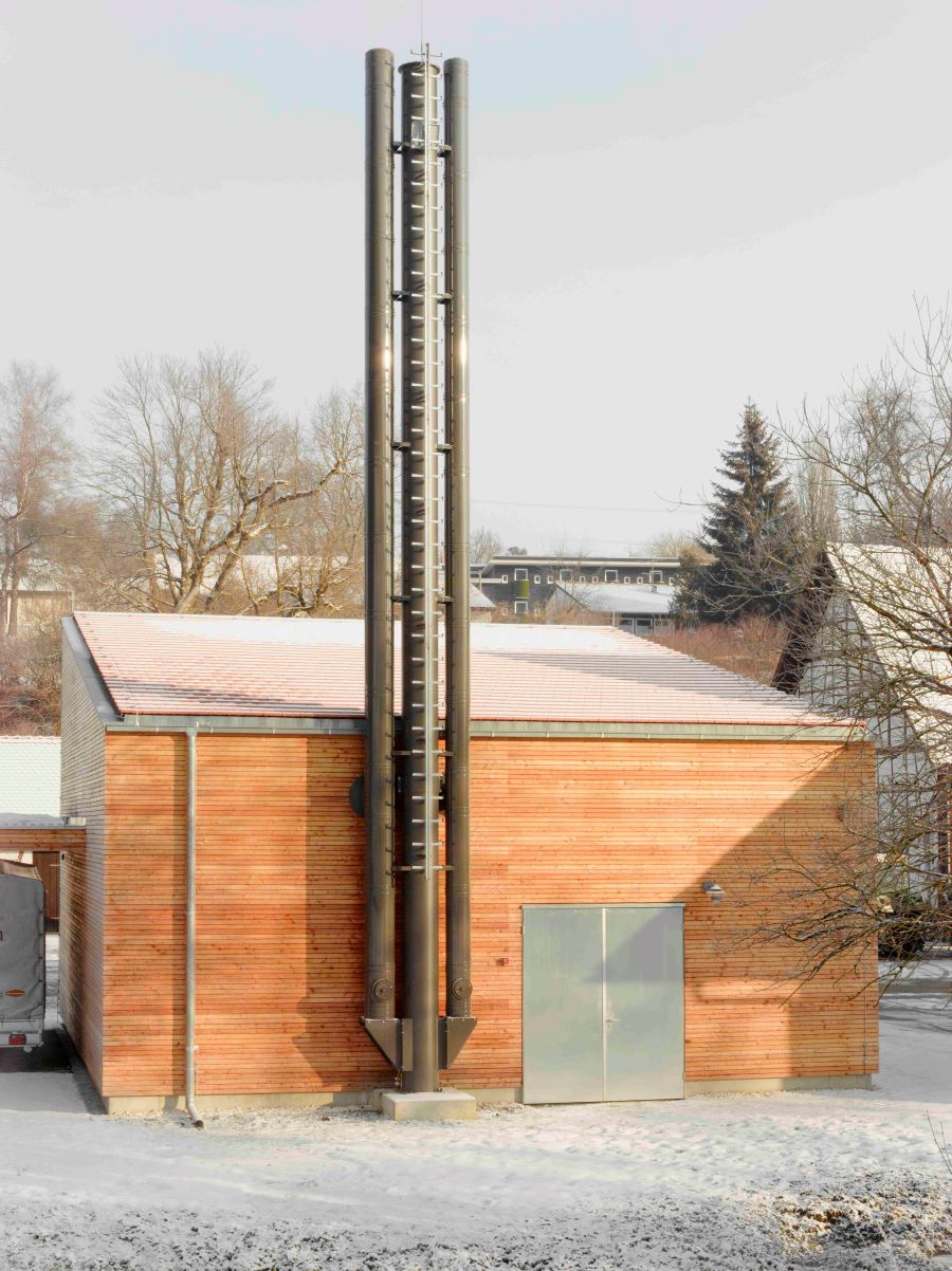 Außenansicht Heizzentrale