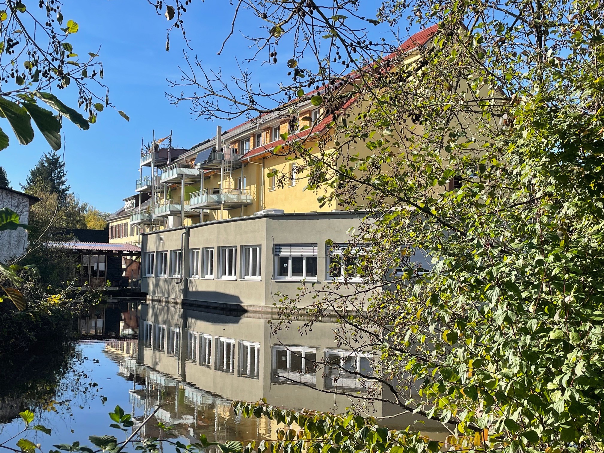 Gebäude nach der Sanierung