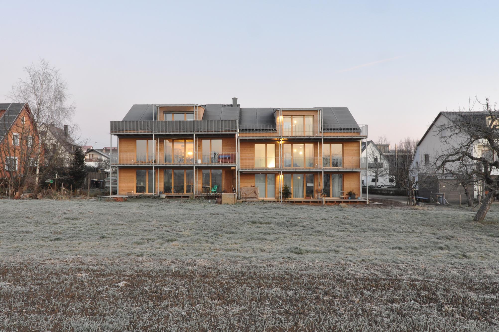 Gebäude Rückansicht