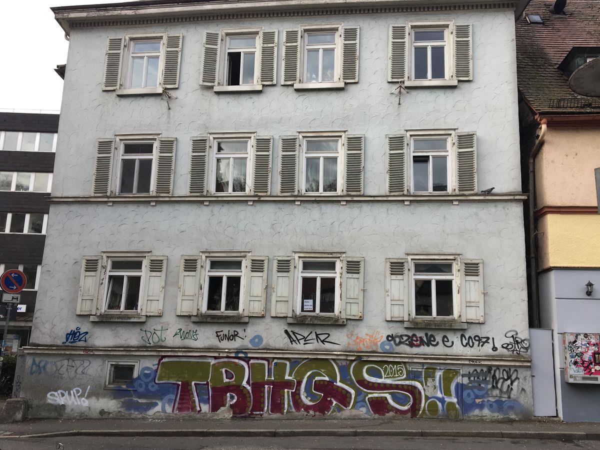 Gebäude vor der Sanierung