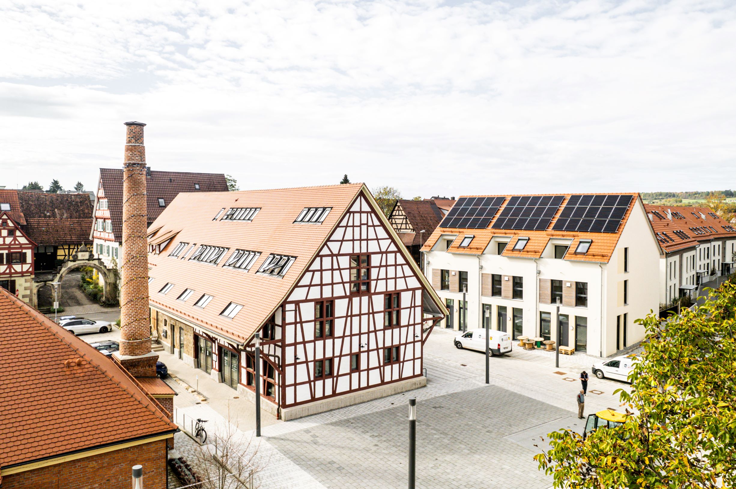 Übersicht über die neue Ortsmitte