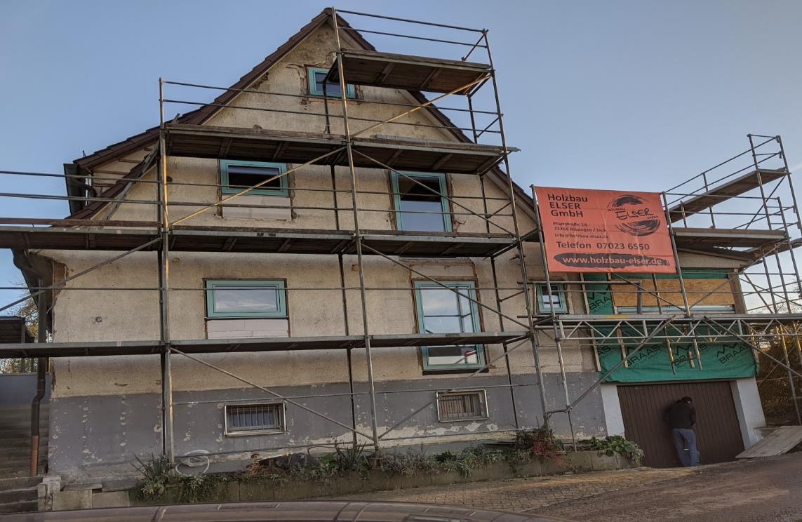 Haus vor der Sanierung