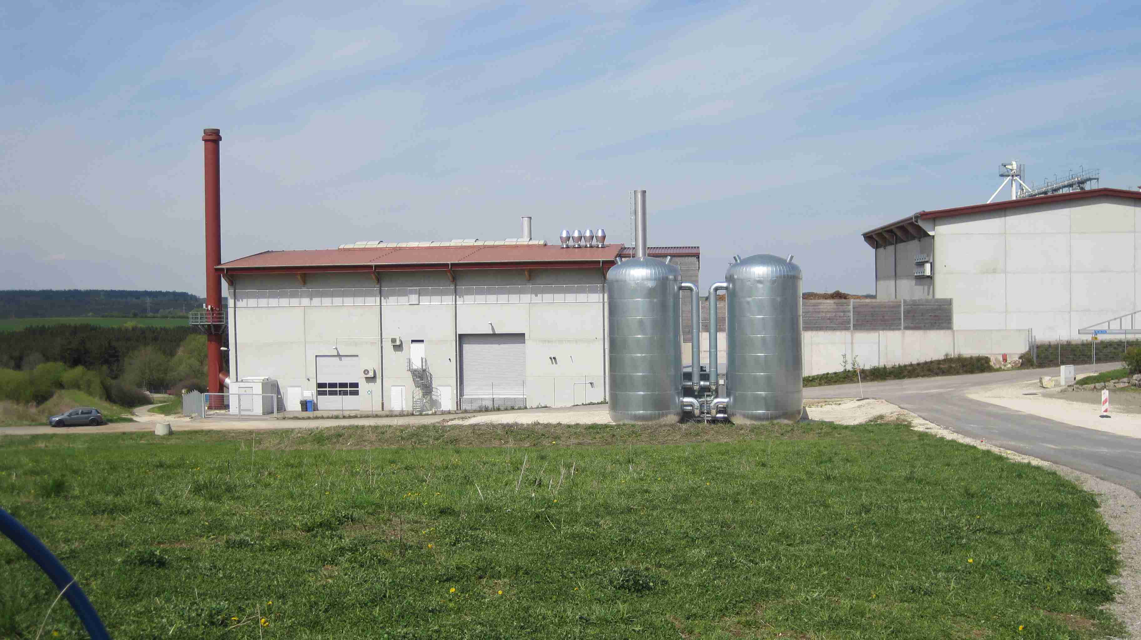 Heizzentrale Außenansicht