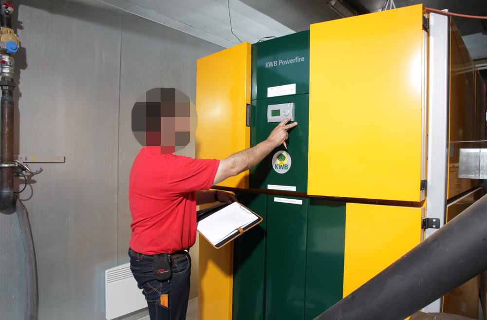 Hackschnitzelheizkessel