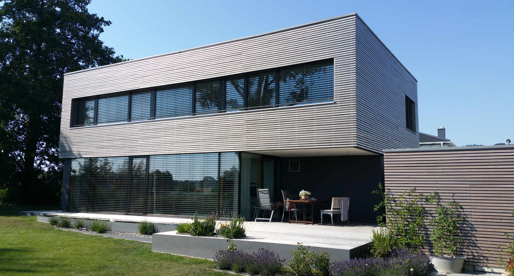 Neu gebautes Wohnhaus