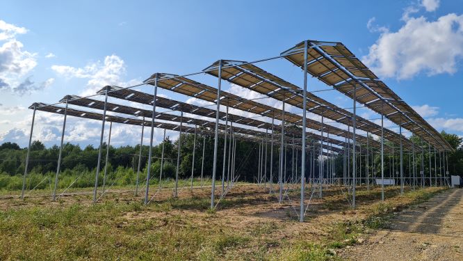 Übersicht über ganze Anlage