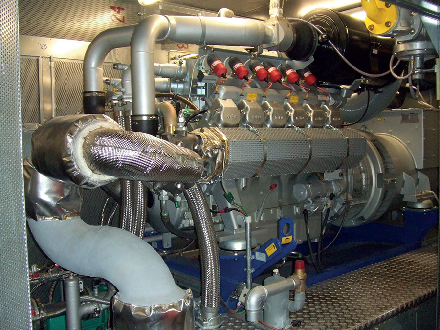 Blockheizkraftwerk im LKA