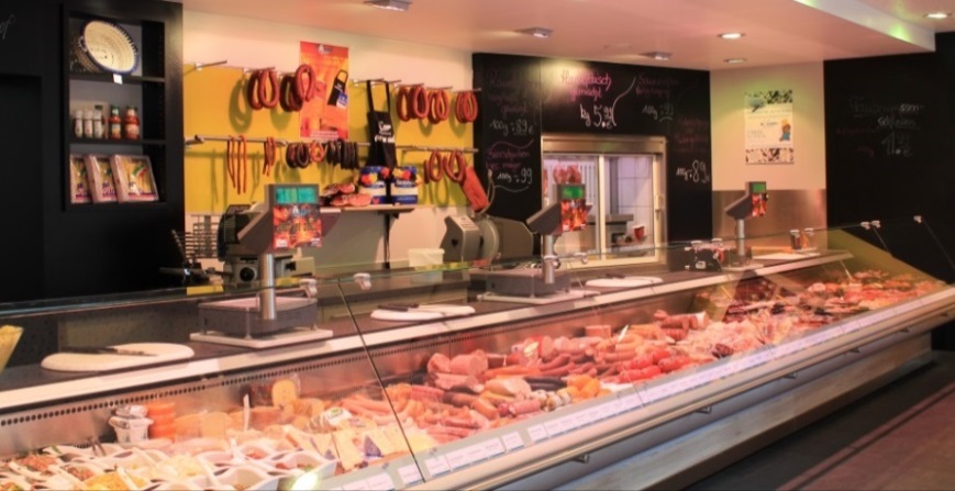 Kühltheke mit Differentialkühlung