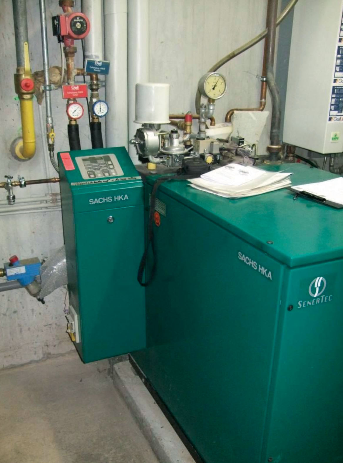 Heizzentrale im Quartierskonzept