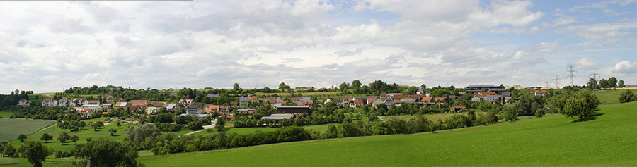 Panoramaaufnahme von Sonderbuch