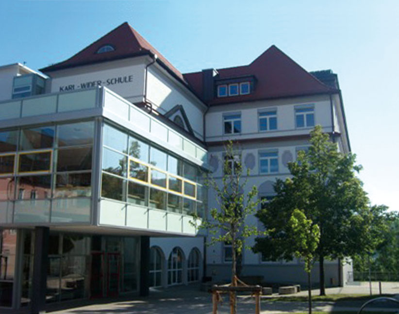 Gebäude der Karl-Wider-Schule